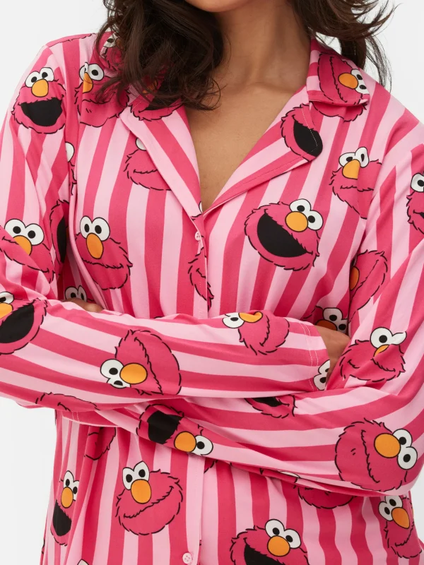 Chemise De Nuit 1, Rue Sésame Elmo