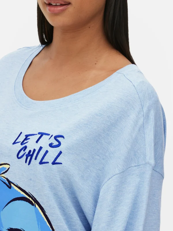 Chemise De Nuit Disney Stitch Et Souillon