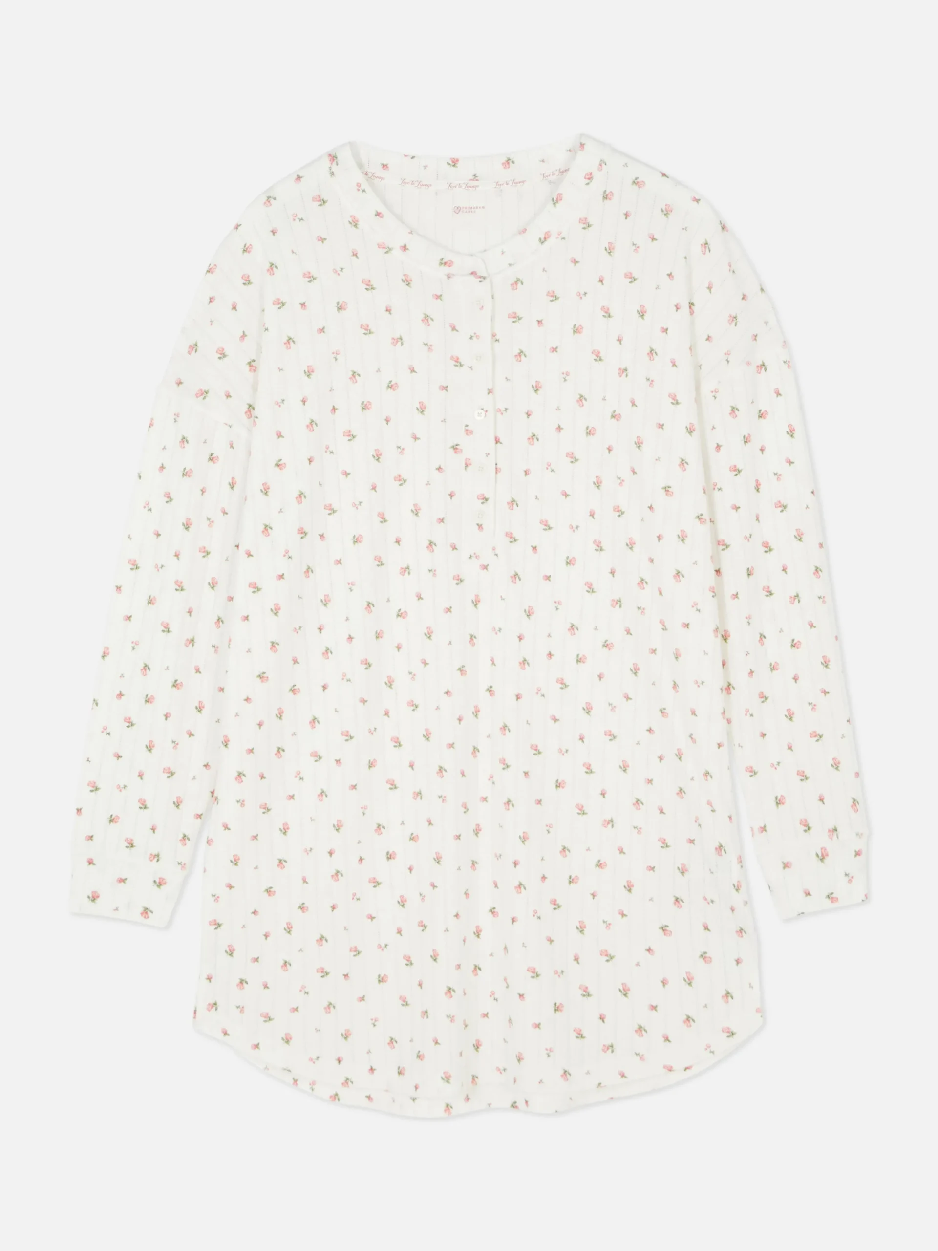 chemise_de_nuit_en_maille_0.webp Chemise De Nuit En Maille Pointelle Florale