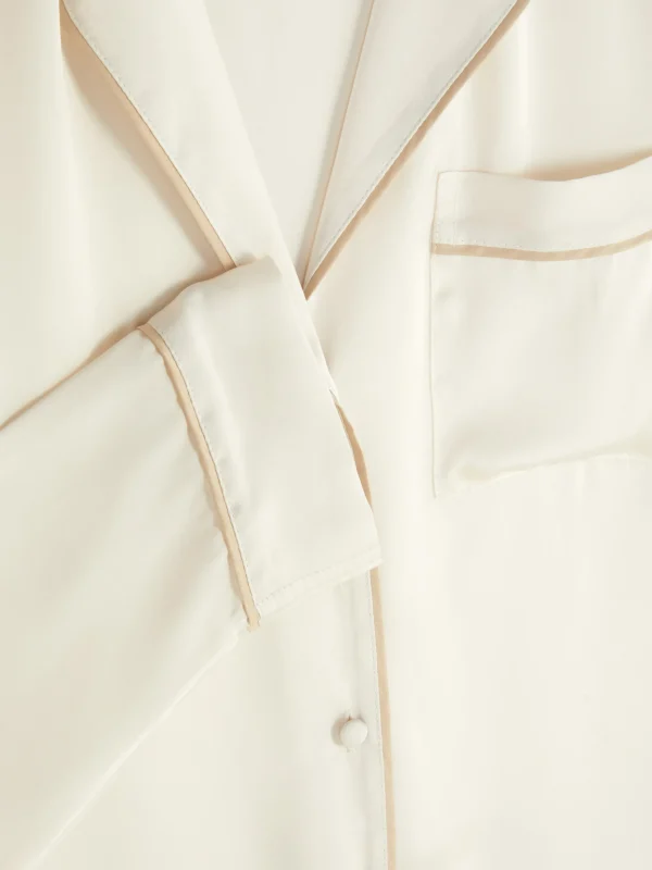 Chemise De Pyjama En Satin