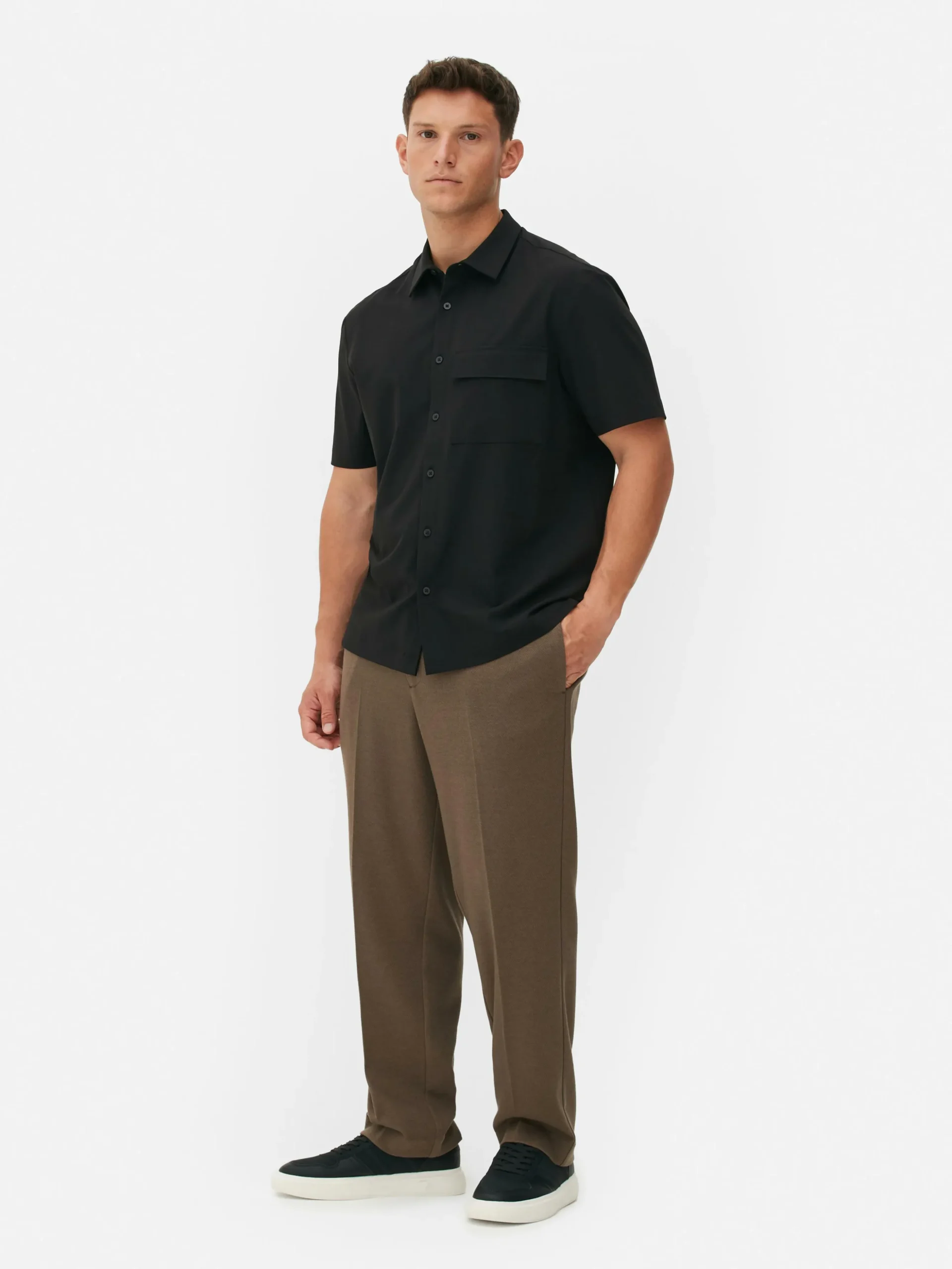 chemise_droite__manches_c_1.webp Chemise Droite à Manches Courtes Kem