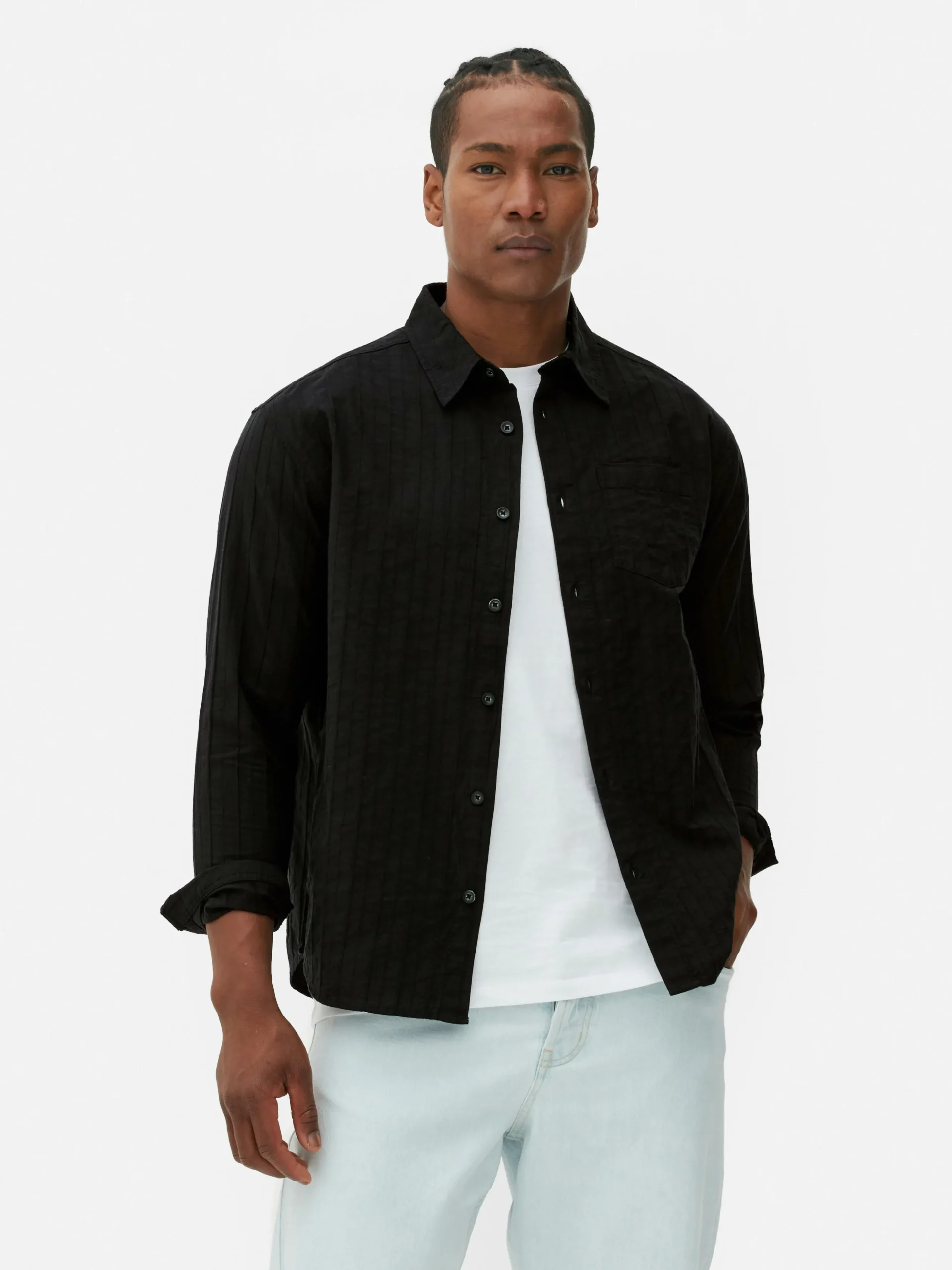 chemise_jacquard__manches_0.webp Chemise Jacquard à Manches Longues