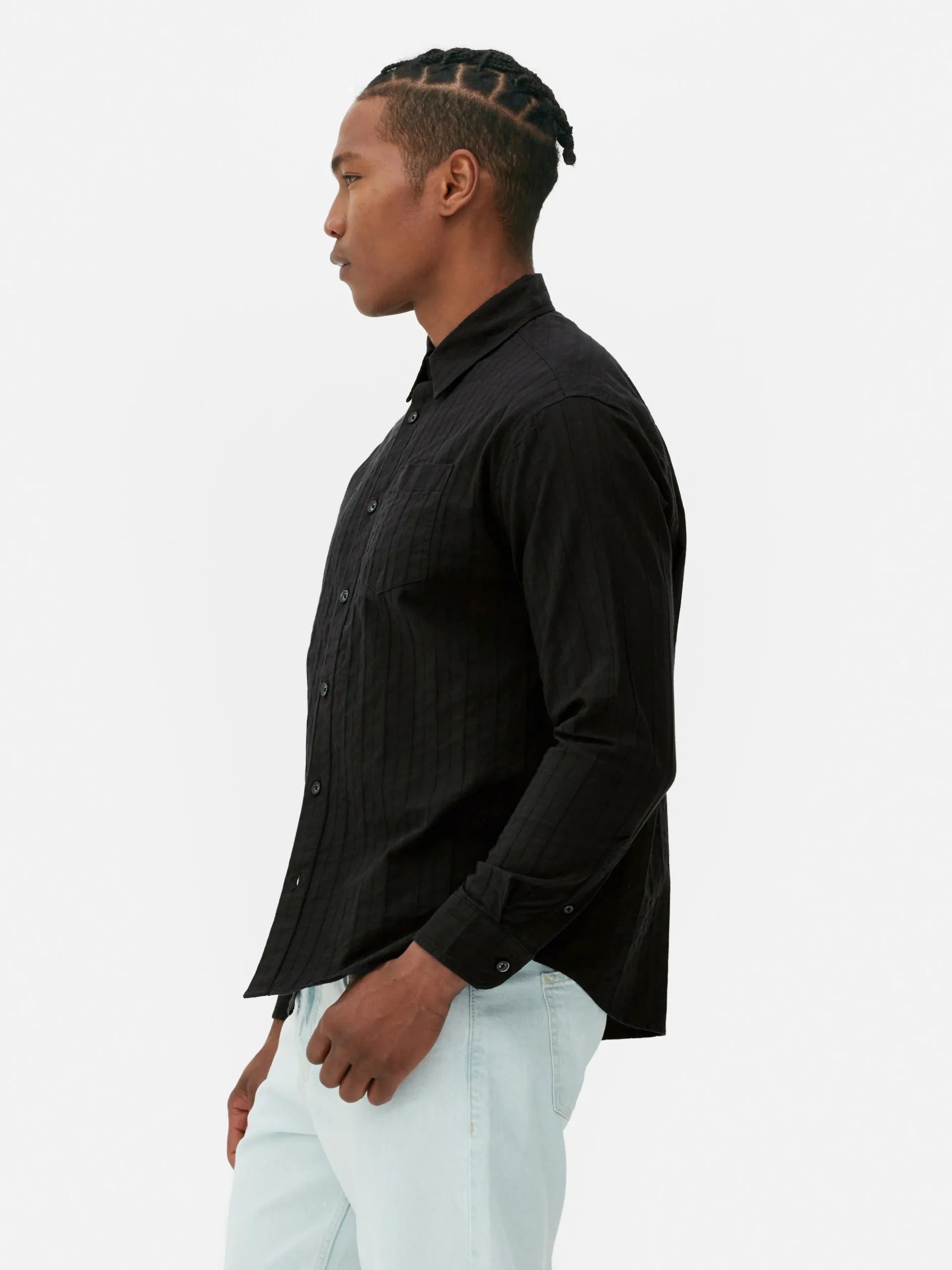 chemise_jacquard__manches_3.webp Chemise Jacquard à Manches Longues