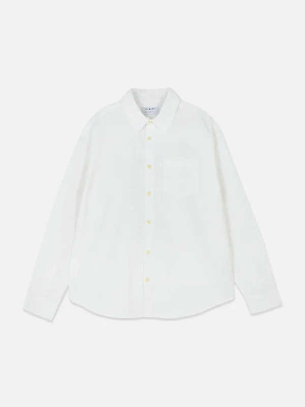 Chemise Jacquard à Manches Longues