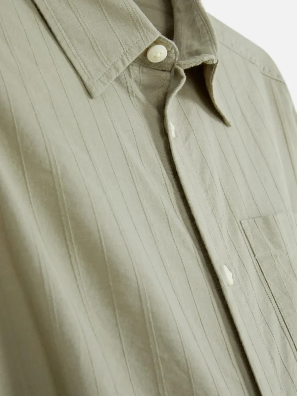 Chemise Jacquard à Manches Longues