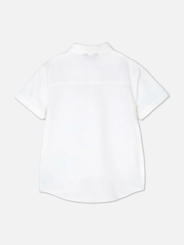 Chemise Oxford à Manches Courtes