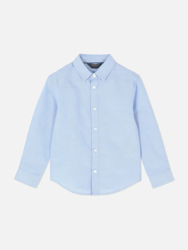 Chemise Oxford à Manches Longues Garçon