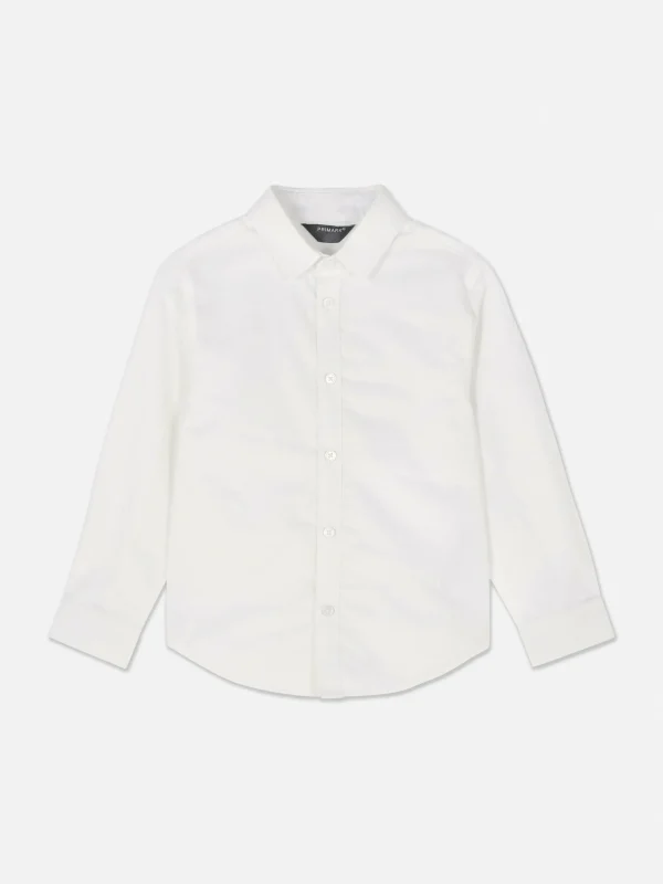 Chemise Oxford à Manches Longues Garçon
