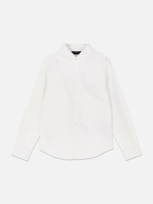 Chemise Oxford à Manches Longues Pour Ado