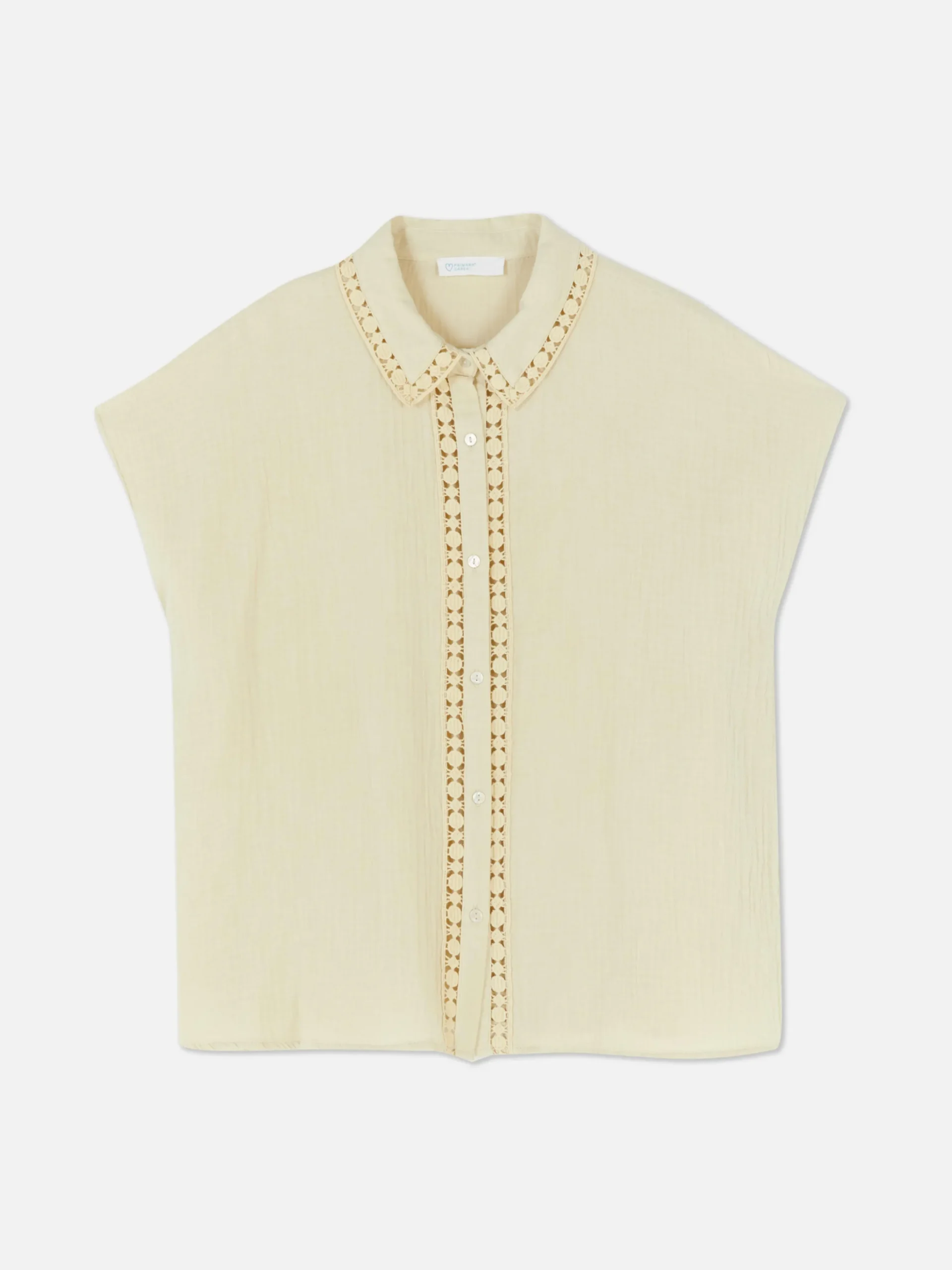 chemisier__manches_courte_4.webp Chemisier à Manches Courtes Et Finitions En Crochet