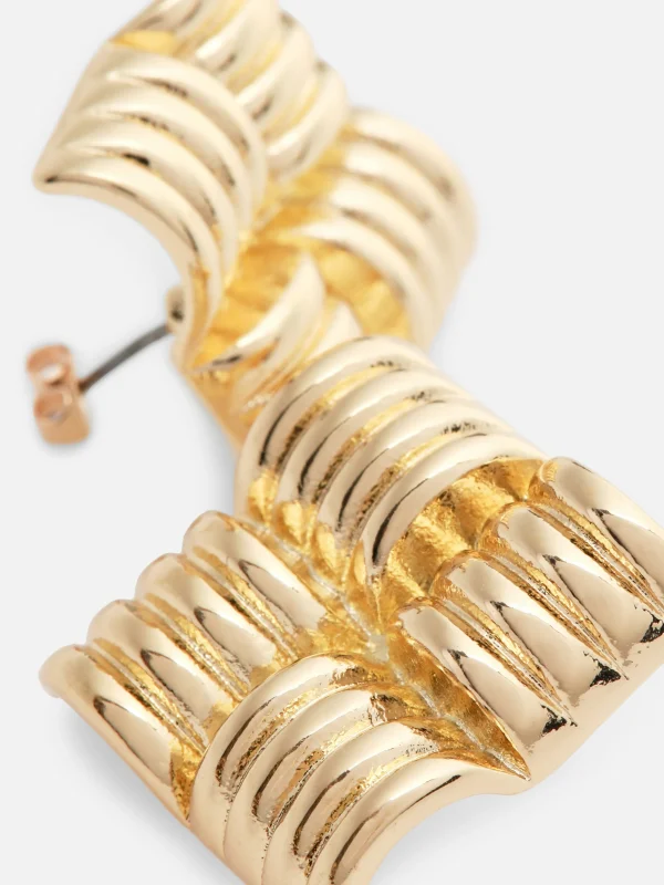 Clous D'oreilles En Forme De Coussin Carré