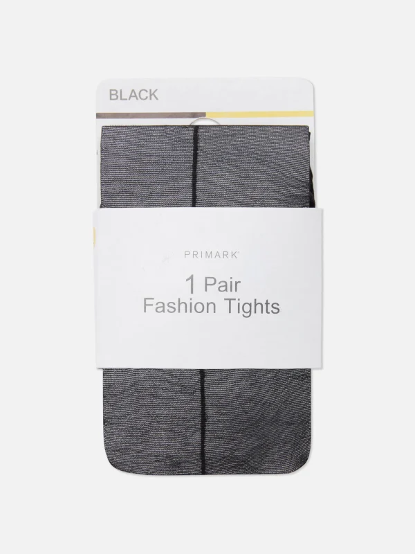 Collants Cubains à Couture Arrière Au Talon