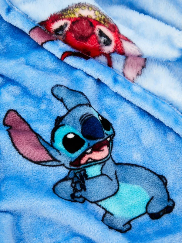 Couverture En Molleton Disney Stitch & Leroy