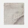 Couverture Texturée Effet Nid D'abeille Ultra-douce