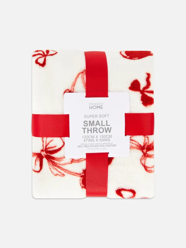 Couverture Ultra-douce à Motif Cerise