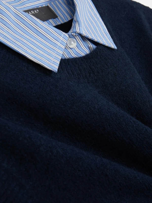 Débardeur Chemise 2-en-1 Superposé