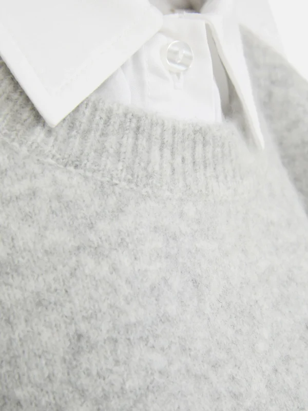 Débardeur Chemise 2-en-1 Superposé