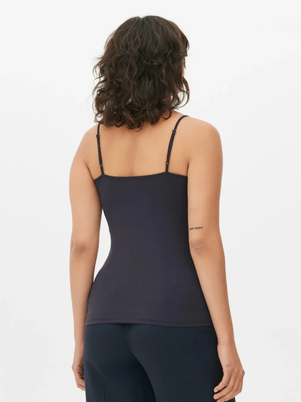 Débardeur En Coton Stretch