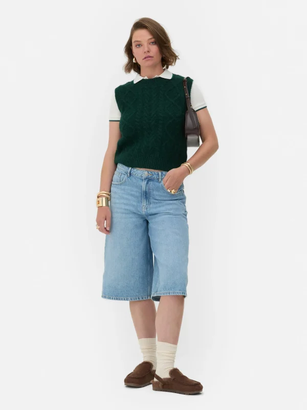 Débardeur En Maille Torsadée Rita Ora