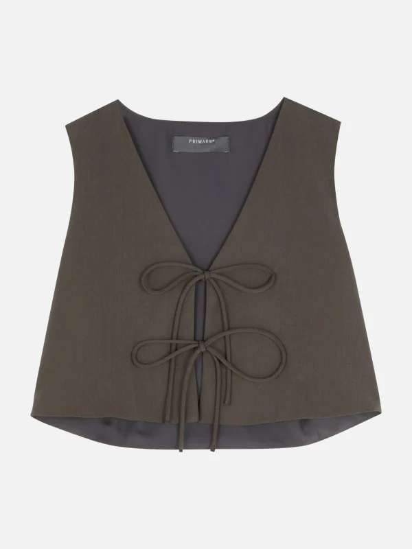 Débardeur Noué Sur Le Devant