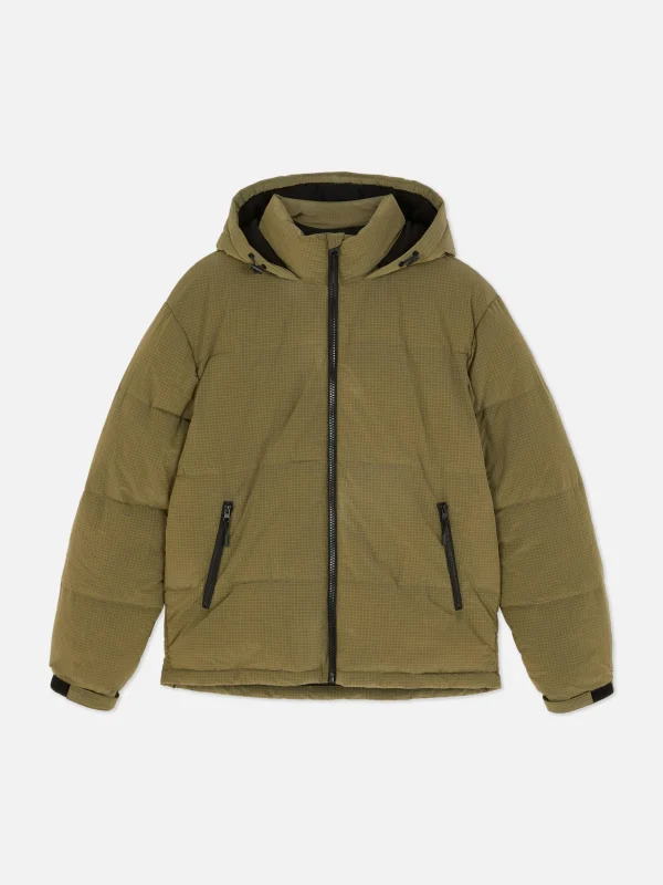 Doudoune à Carreaux