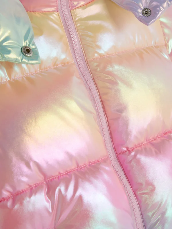 Doudoune à Dégradé Irisé