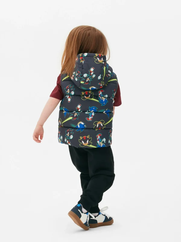 Doudoune Sans Manches Sonic Le Hérisson Sonic