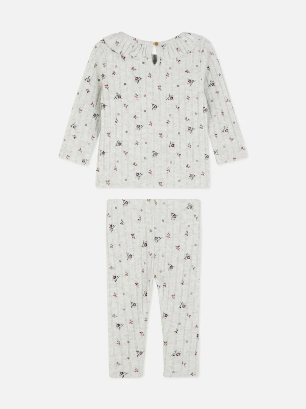 Ensemble Coordonné Haut à Col Et Legging