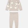 Ensemble Coordonné Pull Et Legging En Tricot Mouton