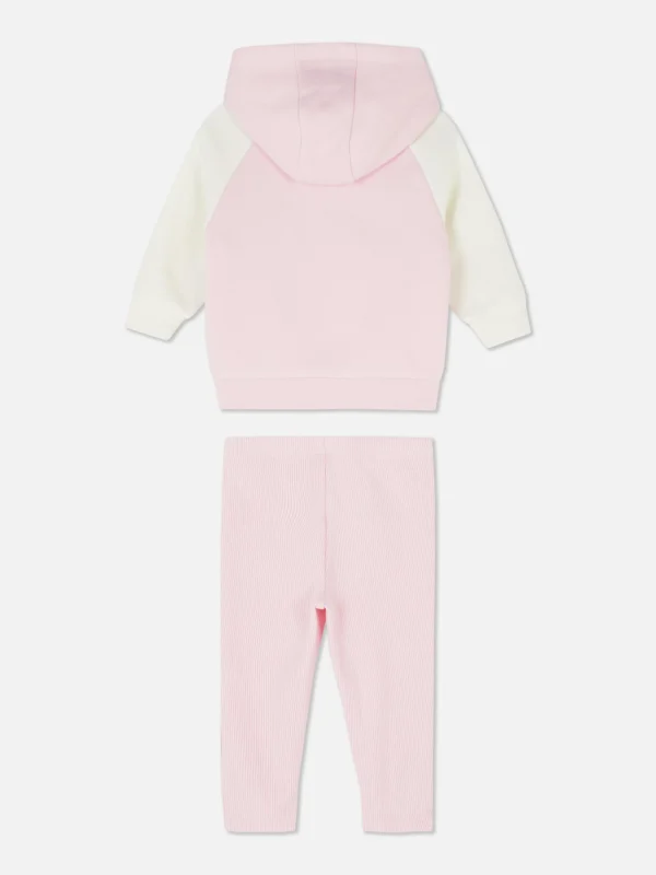 Ensemble Coordonné Sweat à Capuche Et Legging Licorne