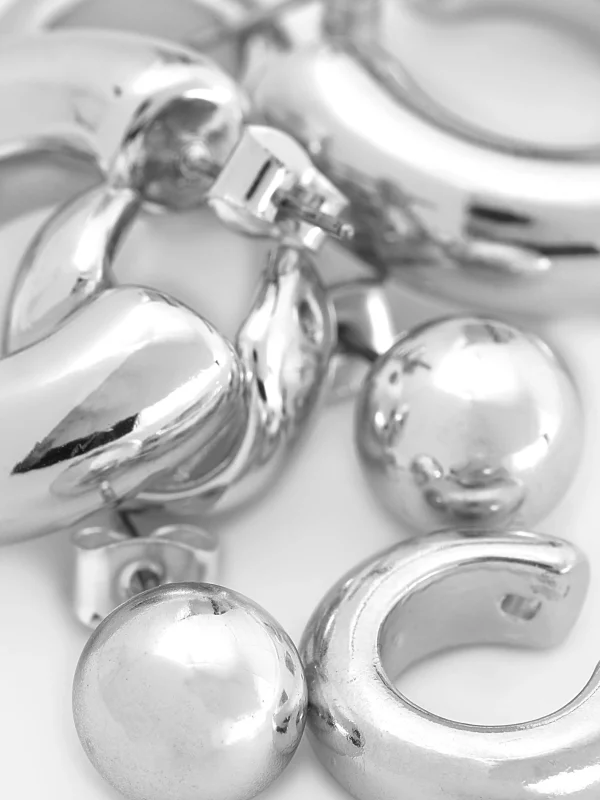 Ensemble Créoles Et Ear Cuffs