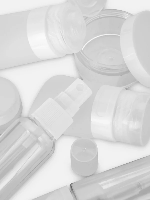 Ensemble De Flacons De Voyage