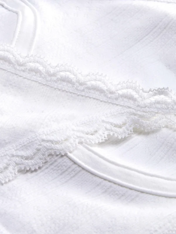 Ensemble De Lingerie En Pointelle Non Rembourré