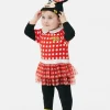 Ensemble Grenouillère Et Bonnet Disney Minnie Mouse