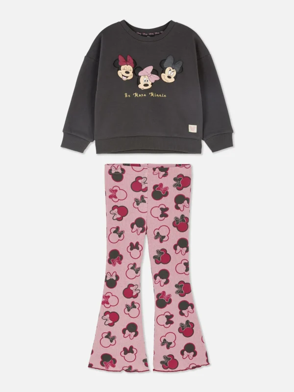 Ensemble Haut à Col Ras-du-cou Et Legging Disney Minnie Mouse