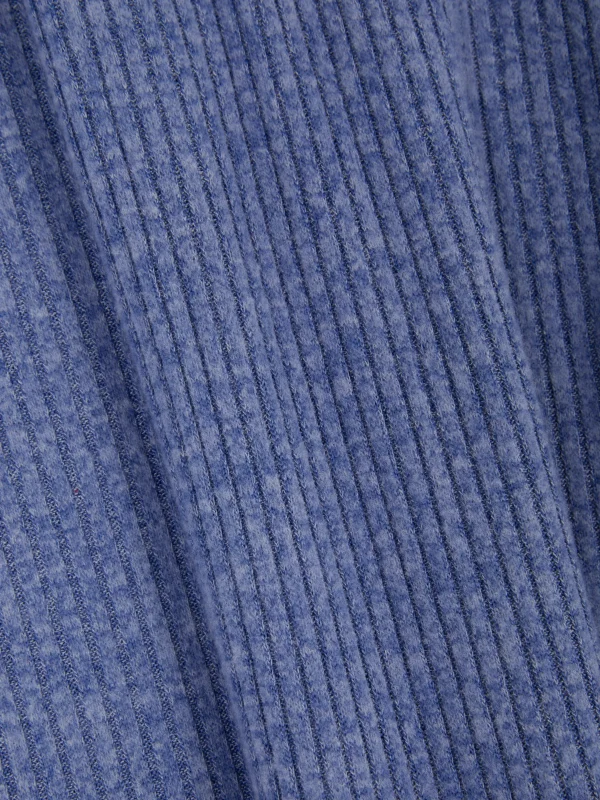 Ensemble Haut Côtelé à Manches Longues Et Legging