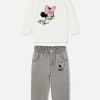 Ensemble Pull En Maille Et Jean Disney Minnie Mouse