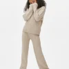 Ensemble Pull Et Legging En Maille Torsadée