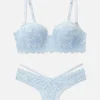 Ensemble Soutien-gorge Balconnets Et String En Dentelle