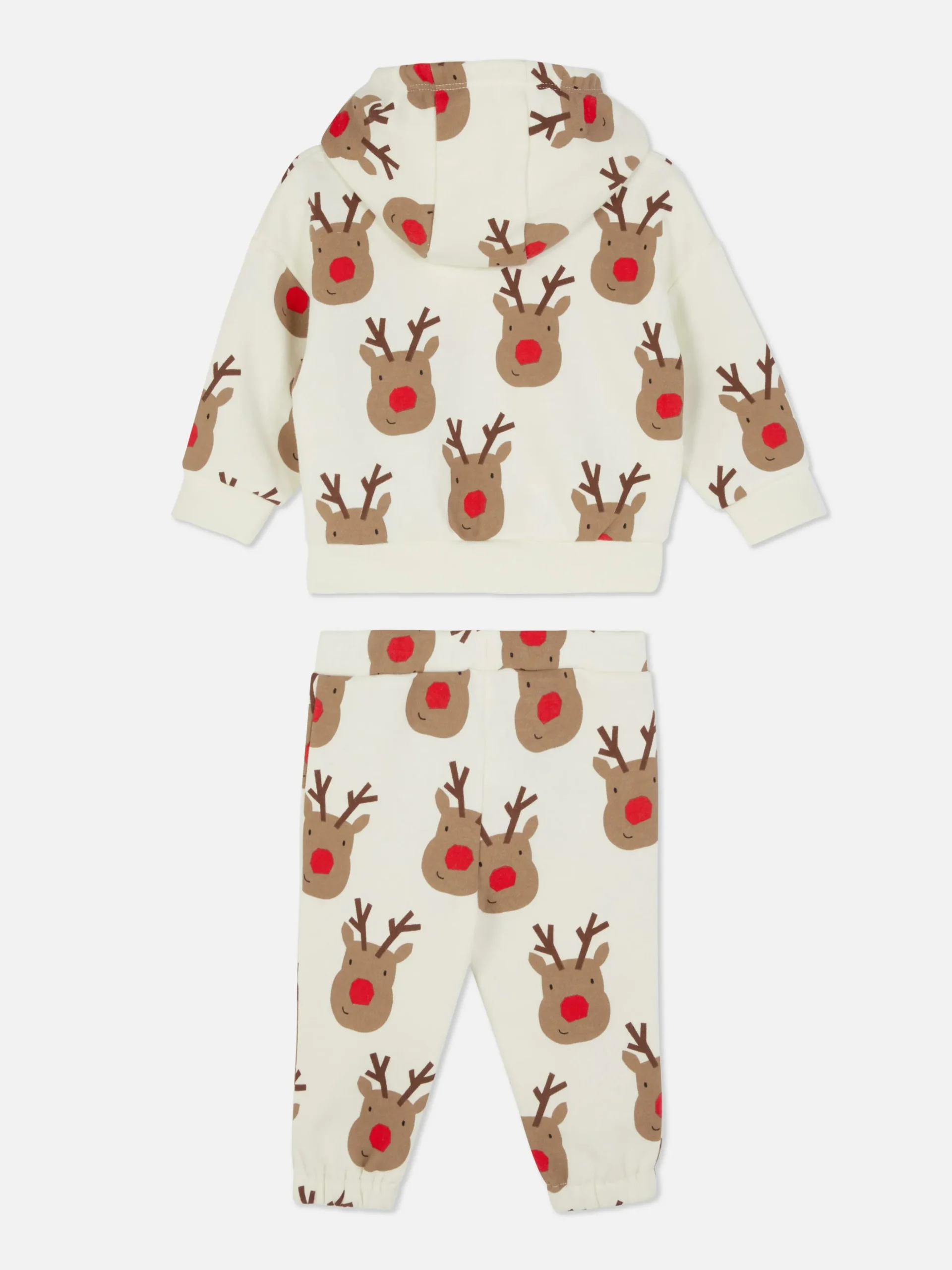 ensemble_sweat__capuche___1.webp Ensemble Sweat à Capuche à Motif Renne Et Bas De Jogging De Noël Coordonné