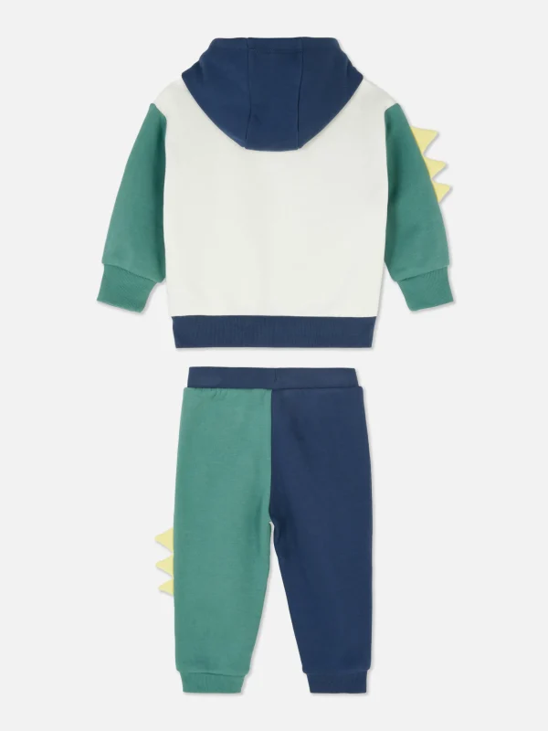 Ensemble Sweat à Capuche Et Bas De Jogging Dinosaure