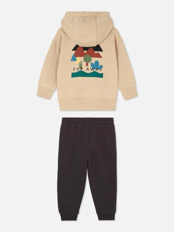 Ensemble Sweat à Capuche Et Bas De Jogging