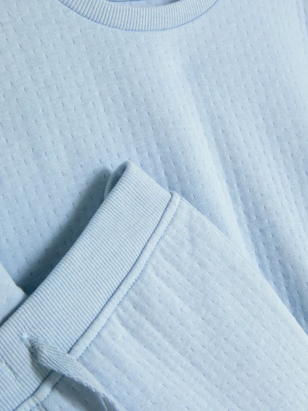 Ensemble Sweat-shirt Et Bas De Jogging Texturé