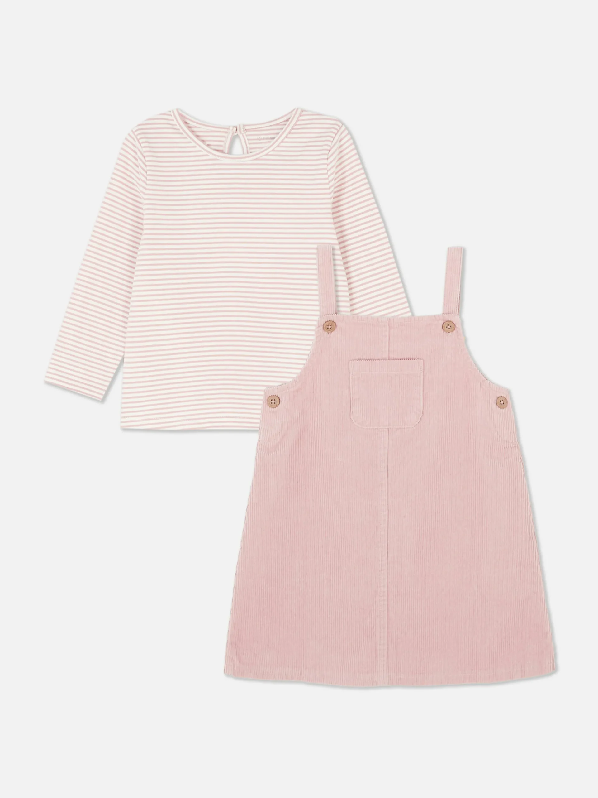 ensemble_tshirt_ray_et_ro_2.webp Ensemble T-shirt Rayé Et Robe Chasuble En Velours