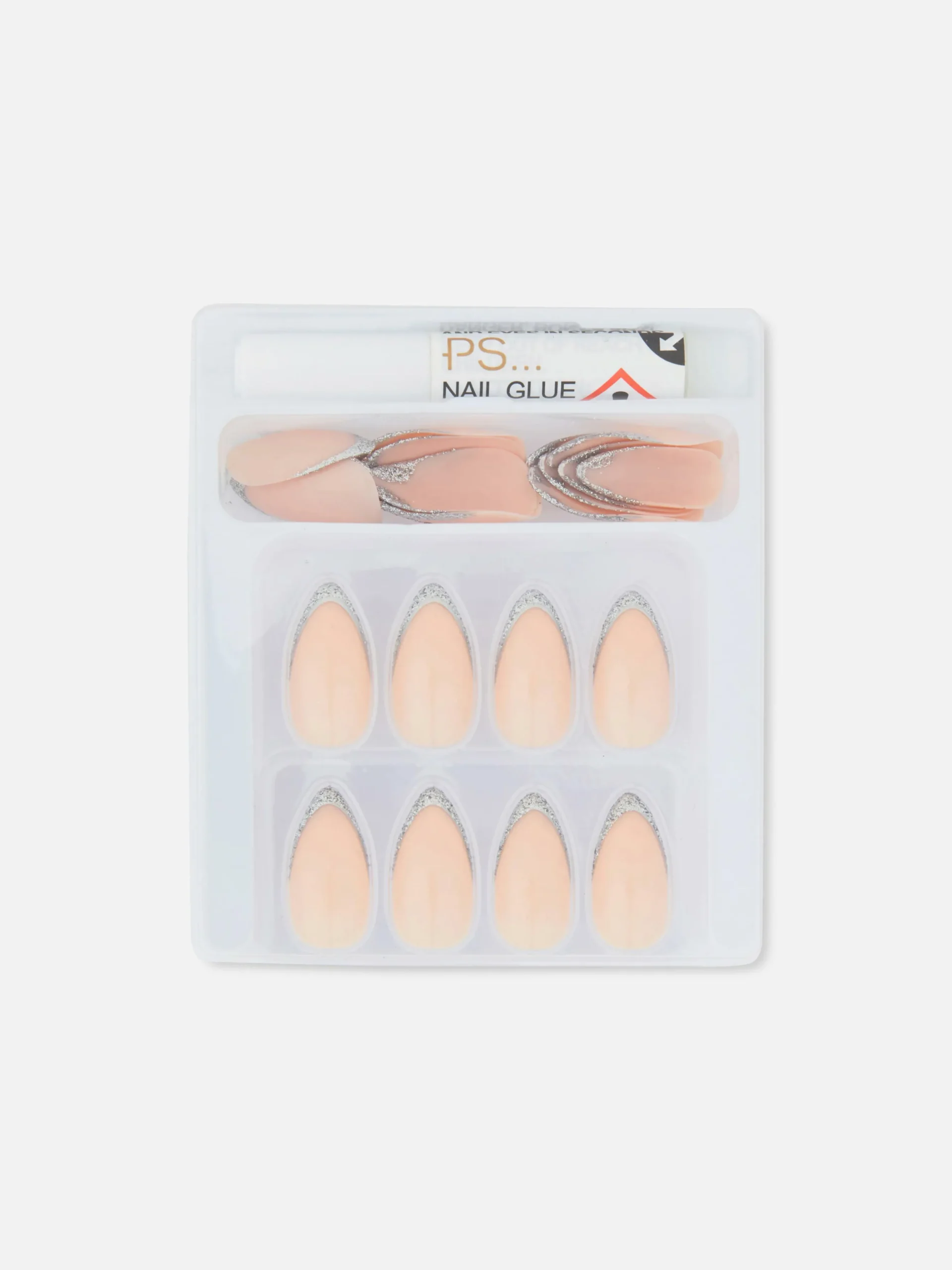 faux_ongles_brillants_pai_2.webp Faux Ongles Brillants Pailletés à Bout Pointu PS...