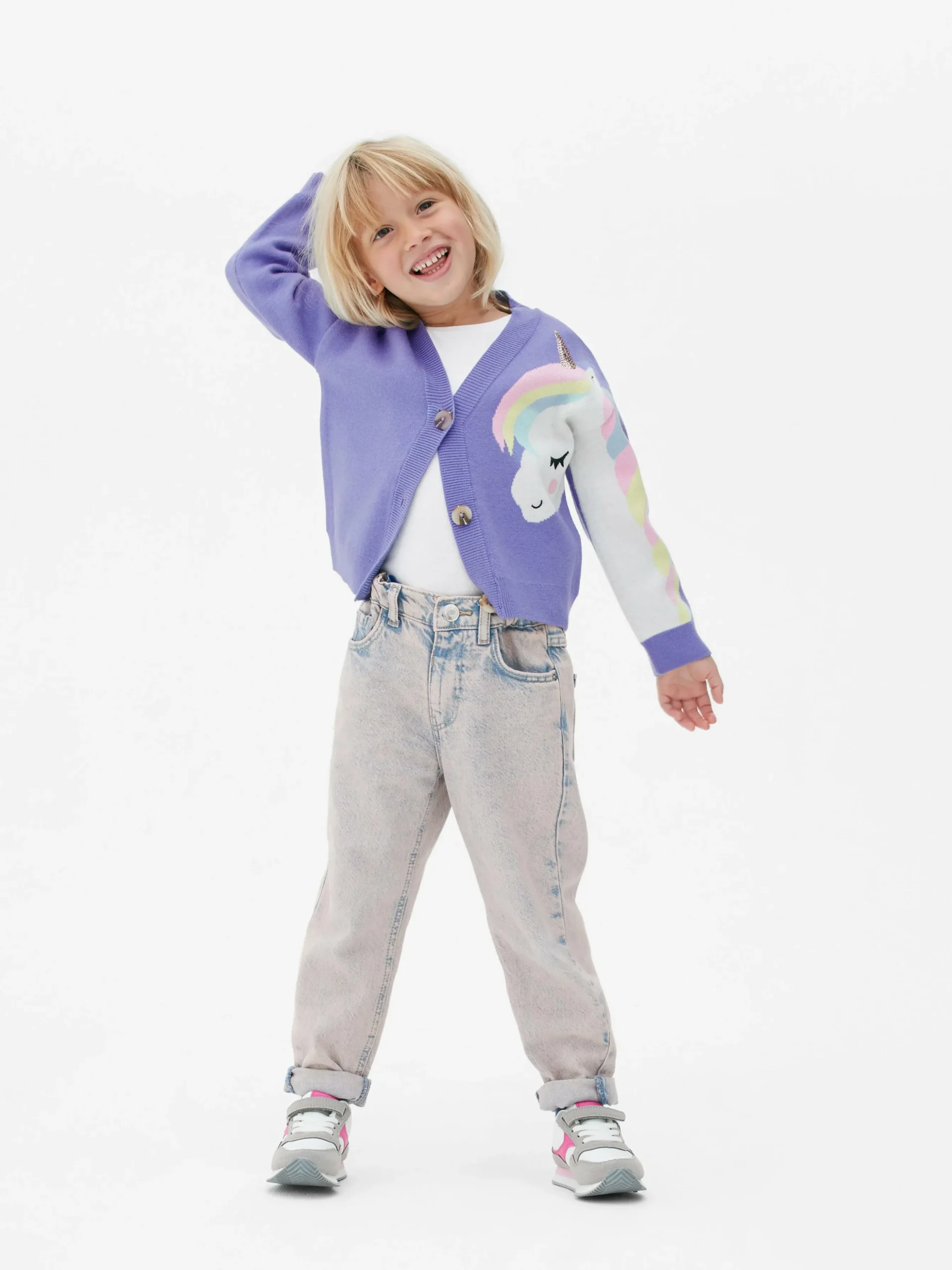 gilet__col_en_v_et_motif__0.webp Gilet à Col En V Et Motif Licorne