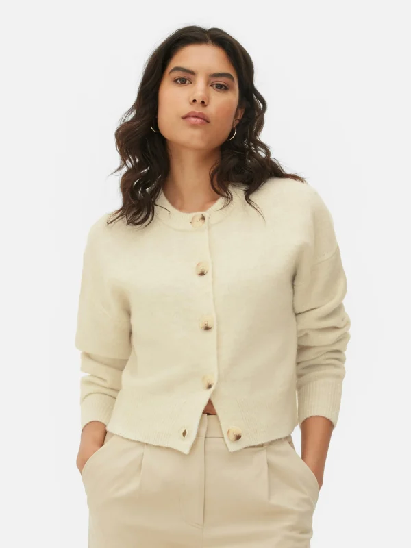 Gilet Boutonné à Col Ras-du-cou