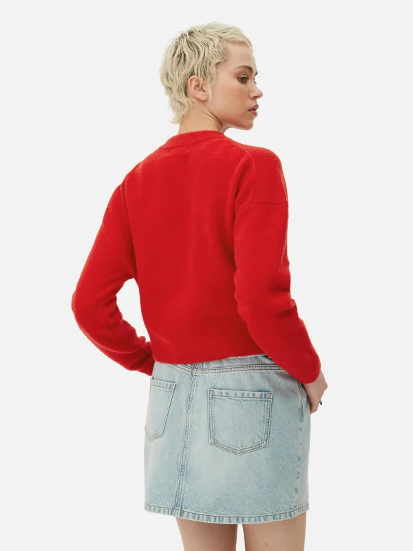 Gilet Boutonné à Col Ras-du-cou