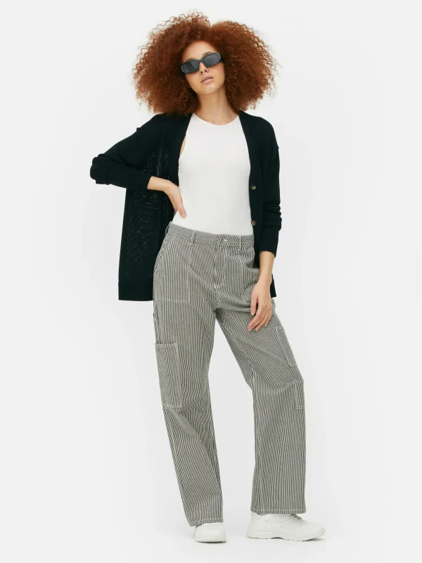 Gilet Boyfriend Texturé