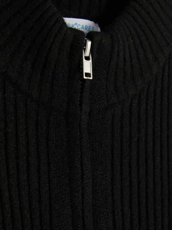 Gilet Côtelé Zippé